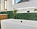 DEWOO Peel and Stick Subway Backsplash Green Kitchen Bathroom Rectangle Self Adhesive Wall Tile Brick (10-Sheet, 12
