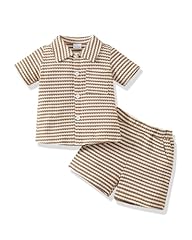 Khaki Stripe Set