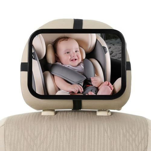 Baby Car Mirror,Safety Car Seat rear facing infant,Headrest Mount...