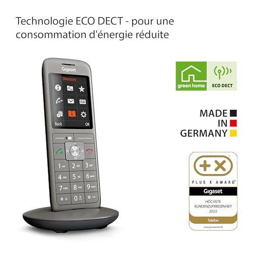 Gigaset CL660 Duo Téléphone sans fil avec ID d'appelant ECO DECT\\GAP + combiné supplémentaire - vue 7