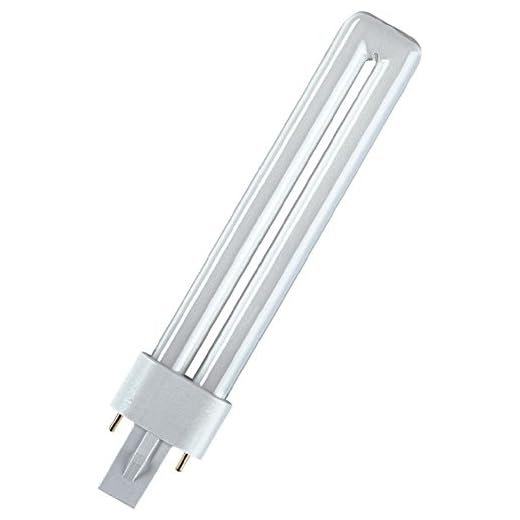 Osram Dulux S kompakt fluorescerande glödlampa G23 9w 827 (förpackning med 2)