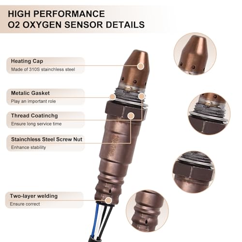 Sensor de Oxígeno Upstream para Volvo 2.0L Turbo 2015-2018 miniatura 2