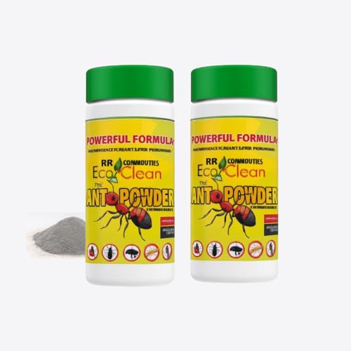 Image of Ecoclean All Ants Repelling Powder - 150g (2, 300 g (Pack of 2)) | Fast Acting, Wall Sticking, Long Lasting Powerful Effect for Home & Garden