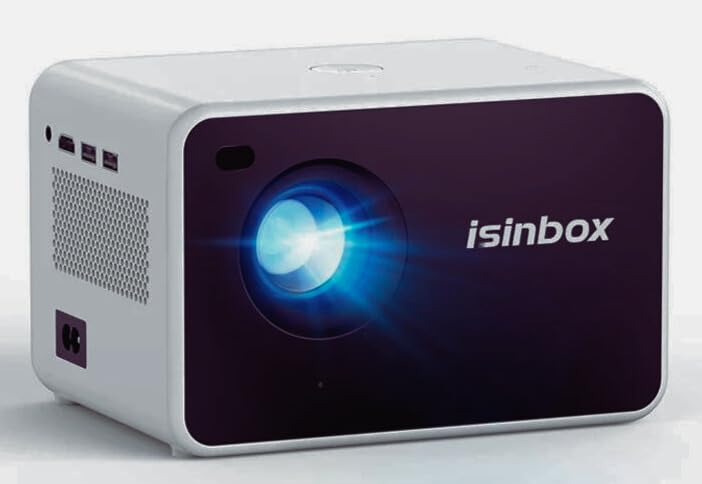 Visiotech P2 Mini proyector portátil 5G WiFi TV Projector Home Theater Cinema LED Video Projectors Support 1080P 4k Movie vía HD Port