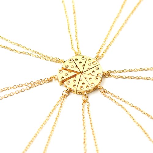 EQLEF collier d'amitié,meilleur ami collier femme bff collier soeur collier famille amis camarades de classe ou groupe