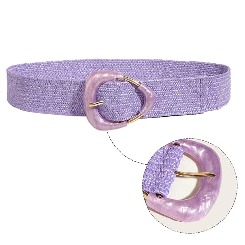 Rattan Woven Belt Women Wide Waist Belt Dress Woven Bohemians Styles Belt for Casual Wear Woven Straw Belt Woven Straw Belt2