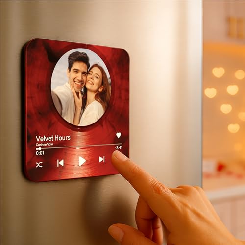 Imán Decorativo de Música Personalizado con Foto miniatura 7