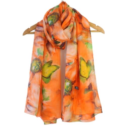 Foulard en soie naturelle écharpe longue douce pour sublimer votre féminité
