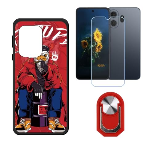BMPNLSZ �K�p TCL NxtPaper 70 Pro�p+HD�����K���X�ɓK�����ėpTPU�P�[�X�A�V���J�Q���P�[�X�o���p�[�ی�o�b�N�P�[�X-�ɓK����9�d�x�X�N���C�u�h�~�X�N���[���v���e�N�^(6,9") + ���O���\�Ŕėp�I��360�x��]�\�ȃX�e