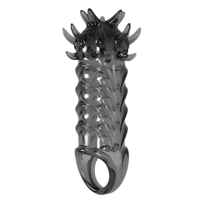 Accesorio De Manga De Entrenamiento De Resistencia Muscular EláStica De Silicona Circular Negra Masculina, con Una ProtrusióN En El Extremo Delantero, CóModo De Usar Y No FáCil De Caer Accesorio