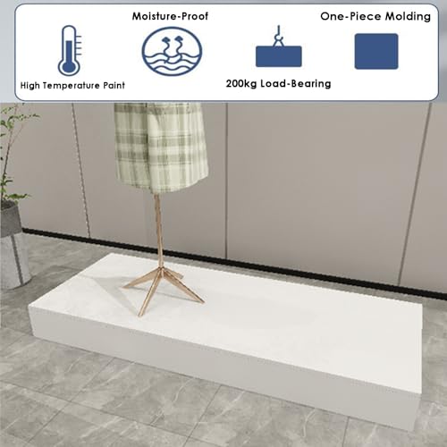 Présentoir carré de vêtements 150 cm base de mannequin portable solide - 3