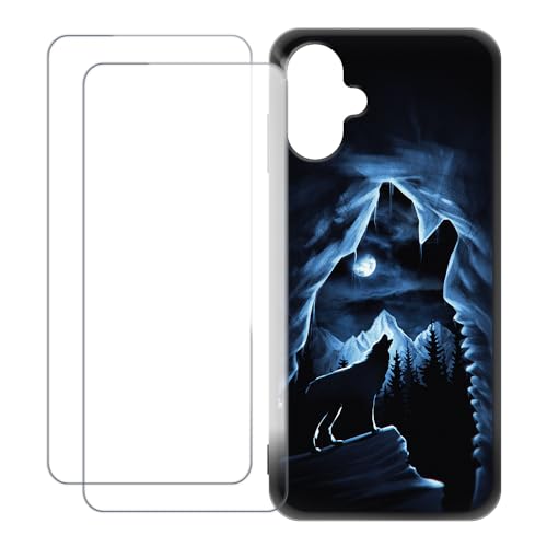 UOGNADGD Samsung Galaxy A25 5G Japan SC-53F SM-A253 �Ƃ̌݊������� �J�X�^���J���t���P�[�X�{�����K���X�ی�t�B����2���t�� ? �Ռ��z�������h�~ (�T 2)