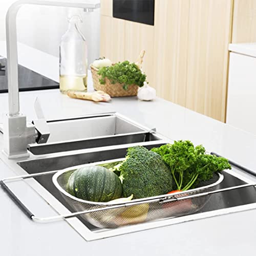 Colino da Lavello Scolapasta in acciaio inox micro...