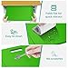 16 Pcs Privacy Folders for Students Waterproof Privacy Shields for Student Desks Divider Easy to Clean Testing Dividers for Classroom Includes Extra Blank Labels