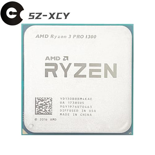 Processeur Ryzen 3 Pro 1300 composant de calcul Quad-Core Socket AM4 - 3
