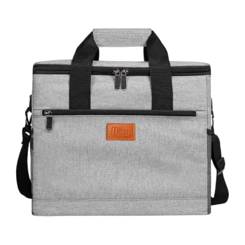 MiiDD 17L Insulated Lunch Bag,Cool Bag Lunch Box,Sass and Belle Lunch Bag,Picnic Lunch Bag,Large Soft Cooler Bag,Large Insulated Box Soft-Sided Cooling Bag for Camping/BBQ/Family Outdoor Activities Cover