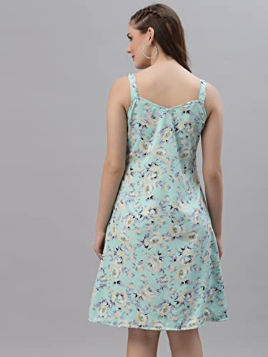 Image of OOMPH! Women's Crepe A-Line Mini Dress