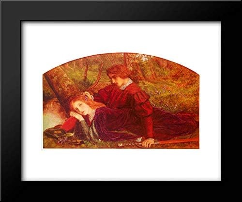 Thebrave Geraint 24x20 Framed Art Print by Arthur Hughes