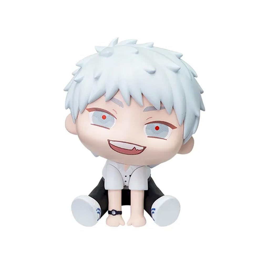 Tongyundacheng Anime Yoshiki Tsujinaka Figure Hikaru Indo Sitting Figurine PVC Collectible Action Figure Desktop Decoration Anime Ornament Gift