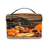 『Hochwertiges Material』 Die Kosmetik-Make-up-Tasche besteht aus PU-Leder, ist sehr langlebig und leichter zu tragen als andere professionelle Make-up-Taschen. Jedes Detail ist sorgfältig verarbeitet und bietet Ihnen ein hochwertiges Nutzungserlebnis, das lange anhält. 💦 WASSERDICHT machen ♪ Die Doppel-Wege-Reißverschlüsse sind glatt und leicht zu öffnen und zu schließen.