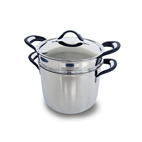 Barazzoni パスタ鍋 ステンレス ?20×H22cm パスタポット SILICON PRO