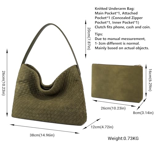 Bolso tipo Hobo de cuero vegano para mujer miniatura 4