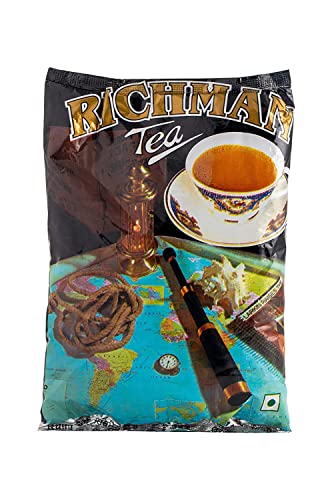 Image of UTTAM TEA Garden Fresh Assam Tea Uttam Tea, Chai Patti, Assam Tea, Loose Tea Leaves, Original & Pure Assam Tea (Richman Tea 250gm)