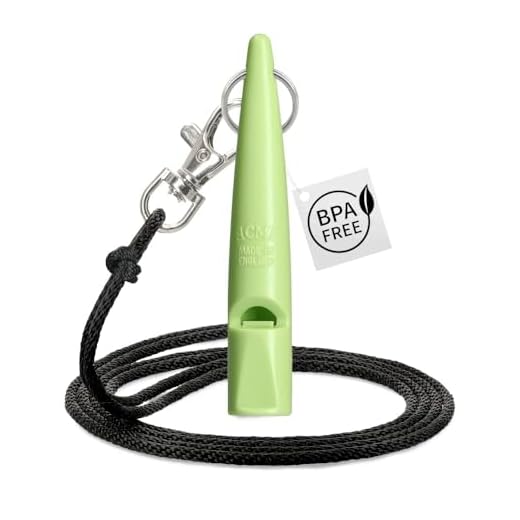Silbato para perros ACME No. 211,5 con cinta de silbato | Original de Inglaterra | Ideal para el entrenamiento de perros | Material robusto | Frecuencia estandarizada | Fuerte y de gran alcance