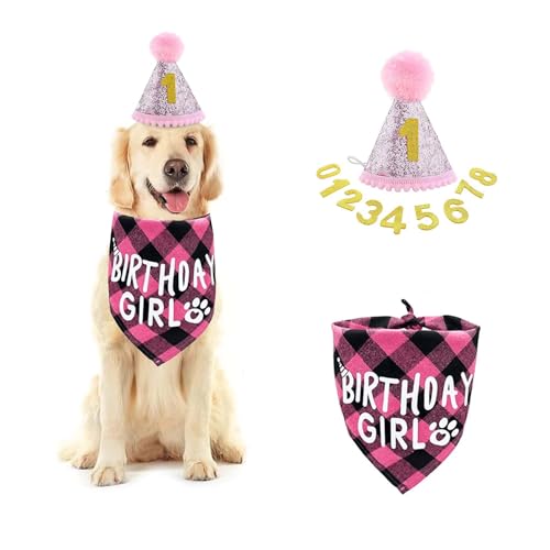 Happy Birthday Mama Hund Bandana - Dreieckstuch Für Hunde & Katzen