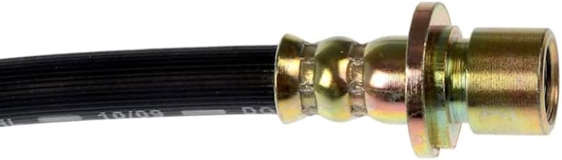 KarParts360 For Honda Civic 2001 02 03 04 2005 Clutch Hydraulic Hose | EPDM Rubber | Female End 1 Fitting | Treated Steel End 2 Fitting | Replacement For 46961-S5A-A01