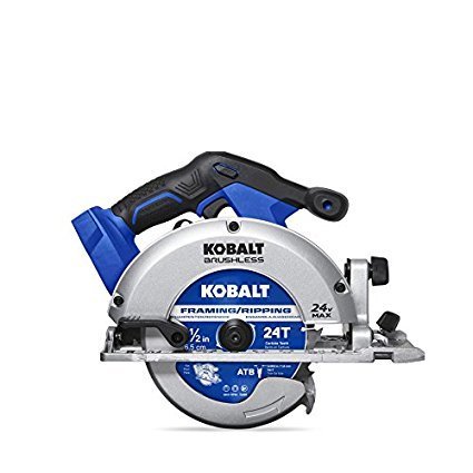Kobalt24-Volt Max 6-1/2-in Cordless Circular Saw Brake
