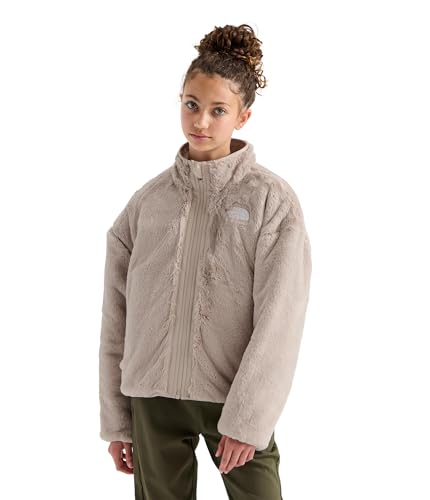 Image of THE NORTH FACE Girls Reversible Shasta Full Zip Jacket | Puffer Coat With Synthetic Insulation, Fleece Lined, Water Repellent