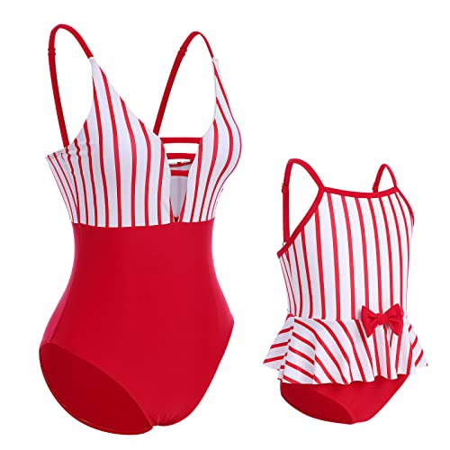 Mommy and Me Swimsuits, Mother and Daughter Swimwear, Girls Bikini and Women's Swimsuit Bathing Suit Bikini Set4