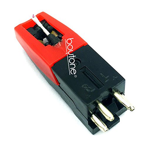 Boytone Stylus - Cartridge with ceramic needle for most turntable record players. - Thumbnail 2