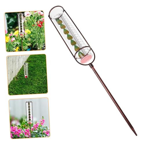 SOLUSTRE Outdoor Yard Rain Gauge Test Tube Replacement Tube for Rain Gauge Garden Rain Measuring Tool