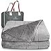 Produktbild Heimwert Gewichtsdecke Therapiedecke Weighted Blanket - Schwere Decke für GEBORGENHEIT und TIEFEN Schlaf I schwere Bettdecke Therapiedecken Therapie Decke Erwachsene Decke schwer (8 Kilogramm)