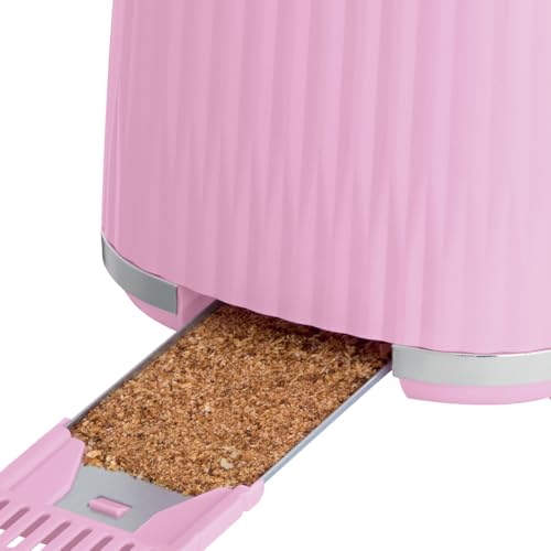 Russell Hobbs Toaster Eden Himbeere, 2-Scheiben, mit Brötchenaufsatz – Ansicht 5