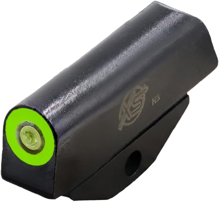 XS Sight Systems Standard Dot Sight Tritium, Green, S&W J Frame/Ruger SP101/Fixed RV-0003N-4G