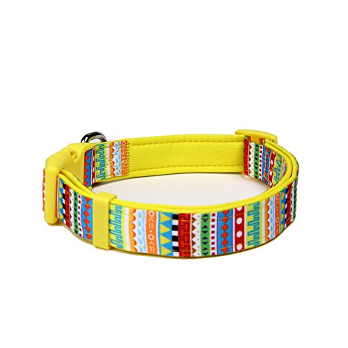 Wollful morbido collare fibbia in plastica