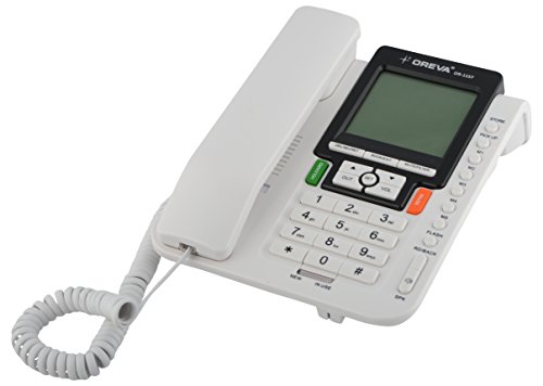 Oreva OR-1157 Caller ID Telephone (White)