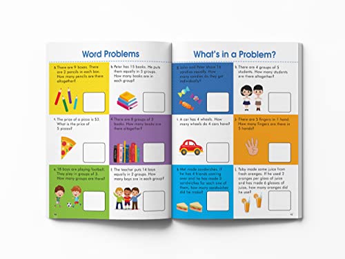 Multiplication and Division Activity Book for Children 80+ Engaging Activities to Build Math Fluency | Strengthen Problem-Solving & Logical Thinking | Ideal for Home Practice & Classroom | Ages 6–9 | 3 Hours of Interactive Learning Fun