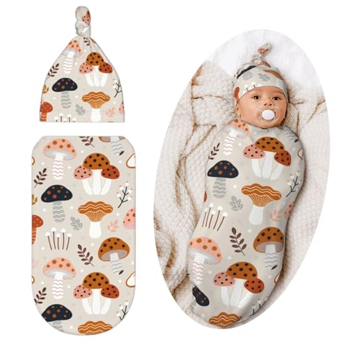 Image of Jarverce Cute Swaddle Blanket for Baby, Soft Swaddling for Newborn Unisex Baby Stuff, Shower Gifts
