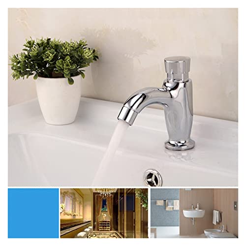 Robinet de lavabo auto-fermer idéal pour lave-mains de toilettes - 3