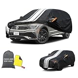 cowtcver Housse de Voiture Extérieur pour Volkswagen Tiguan 2007-2026, Bâche Voiture Étanche Respirante Contre Pluie Soleil Poussière, Housse de Protection Voiture avec Zip et Doublure en Coton. cowtcver Housse de Voiture Extérieur pour Volkswagen Tiguan 2007-2026, Bâche Voiture Étanche Respirante Contre Pluie Soleil Poussière, Housse de Protection Voiture avec Zip et Doublure en Coton.
