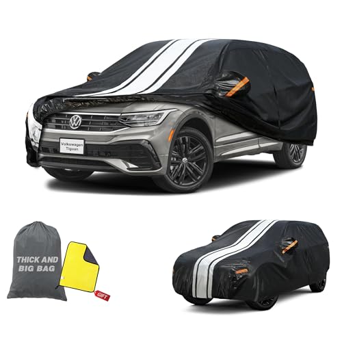Housse de protection voiture imperméable et bâche respirante anti-poussière avec zip en coton