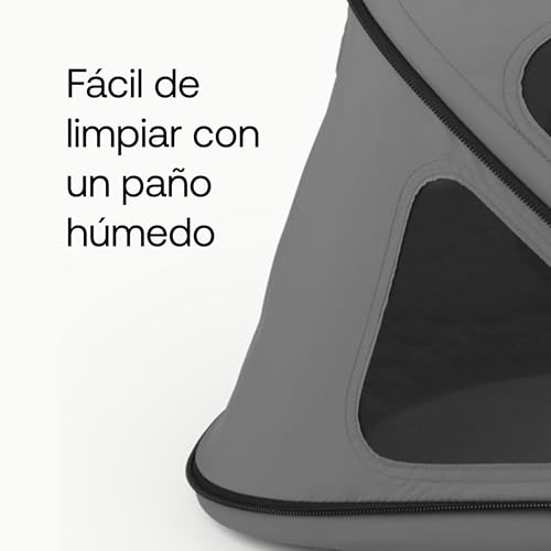 Miniatura 5 de Bugaboo Capota Ventilada Dragonfly, Extensible Para Una Protección Adicional Y Una Protección Solar Óptima, Repelente Al Agua, Moon Grey