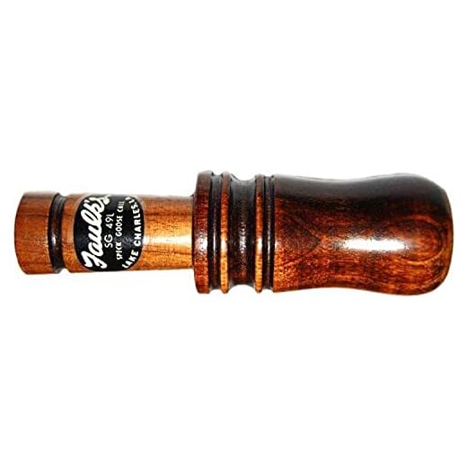 Faulk's Game Calls Large Speckled Belly Goose Call SG-49L, Brown