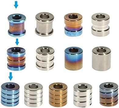 Anodized Titanium Beads (Pre-selected 3 Pack) Pack E