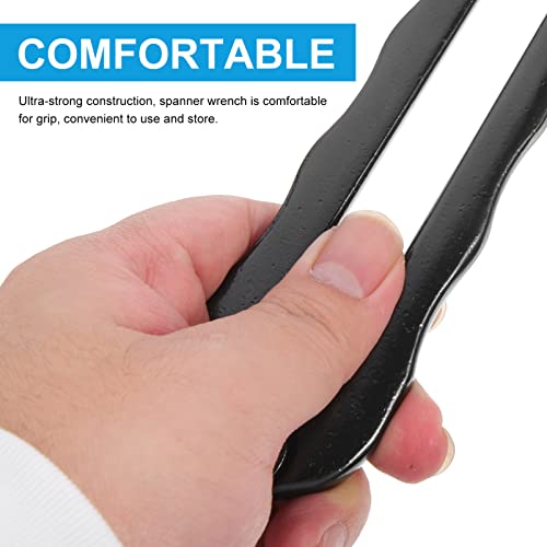 DOITOOL Adjustable Face Spanner Wrench with Interchangeable Head for Angle Grinder Nut Removal 6.3In Compact Durable Pin Pliers Tool - Image 4