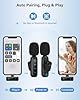 Wireless Lavalier Microphone for iPhone, iPad, Android Phone, 2-Pack Mini Microphone with Noise Reduction, Auto Pairing and Mute & Reverb for Vlogging, Video Recording, TikTok, YouTube - Plug & Play #5